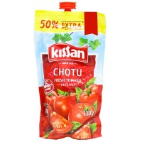 kissan ketchup fresh tomato (chotu) pouch 130g